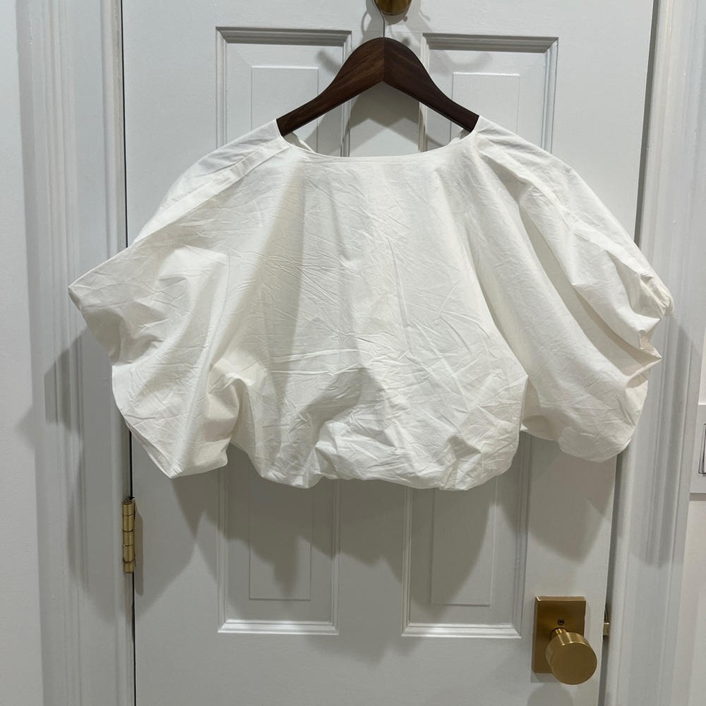 Marea by Liz Joy Two Piece Set White Cotton Maxi Skirt & Top Women’s Size S - Picture 14 of 15